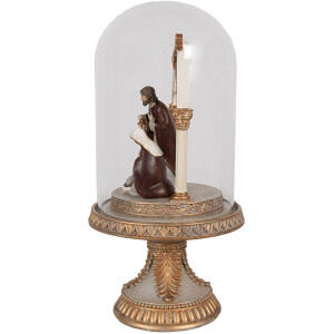 Clayre & Eef 6PR4947 Campana de vidrio decorativa...