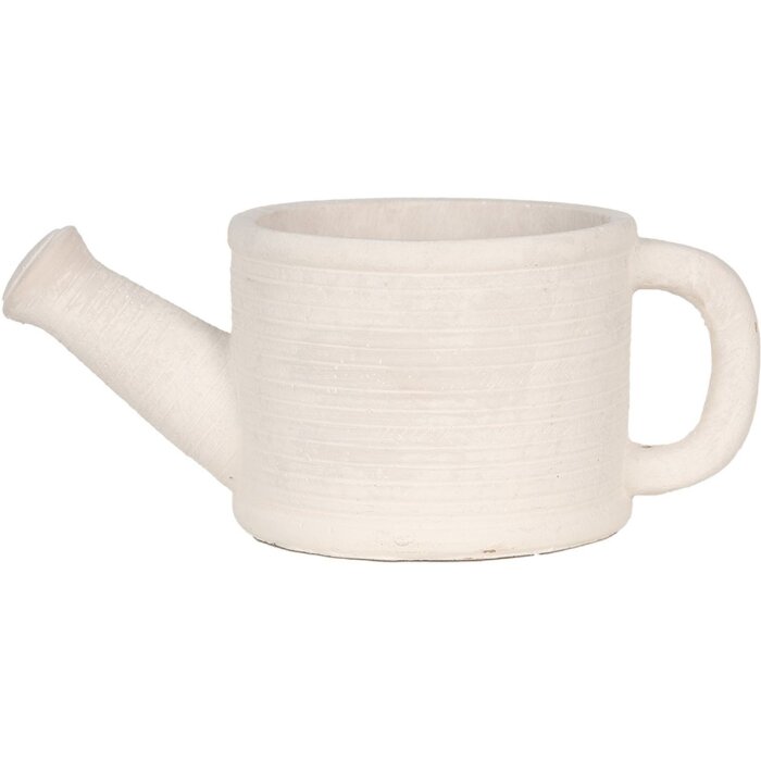 Clayre & Eef 6TE0484LG Regadera para Maceta Interior Gris 27x15x11 cm