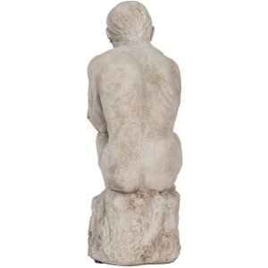 Clayre & Eef 6TE0493 Decoración Hombre Gris 16x12x31 cm