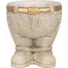 Clayre & Eef 6TE0496 Maceta Interior Gris Ø 15x17 cm