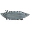 Clayre & Eef 6Y4832 Comedero para pájaros Hierro Azul 37x29x5/7 cm