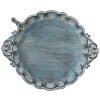 Clayre & Eef 6Y4832 Comedero para pájaros Hierro Azul 37x29x5/7 cm