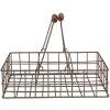 Clayre & Eef 6Y5255 Cesta de almacenaje Marrón 34x19x8 cm