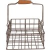 Clayre & Eef 6Y5255 Cesta de almacenaje Marrón 34x19x8 cm