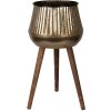 Clayre & Eef 6Y5402M Jardinera Color Cobre Marrón 35x35x60 cm