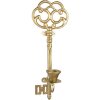 Clayre & Eef 6Y5420 Llave candelabro color oro 13x9x34 cm