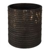 Clayre & Eef 6Y5476 Soporte para plantas de interior negro Ø 29x53 cm