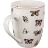 Clayre & Eef BPDMU Taza Blanco Rosa 350 ml