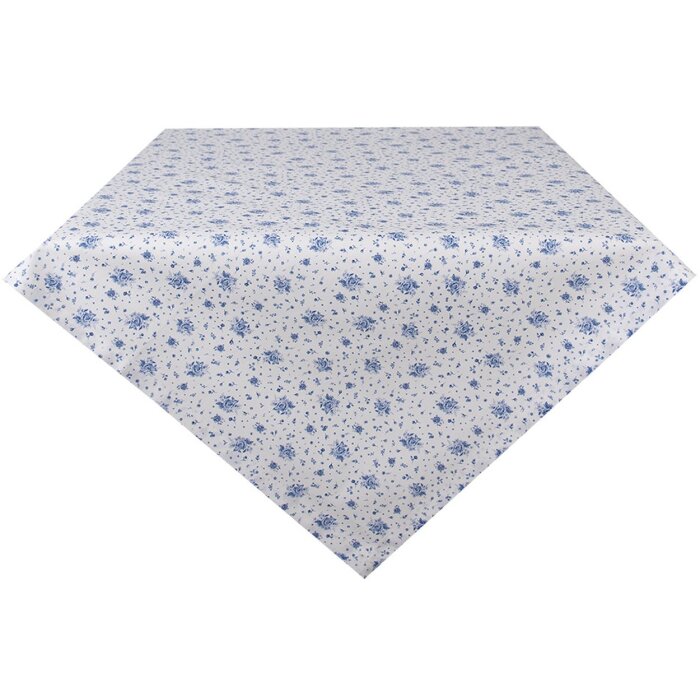 Clayre & Eef BRB01 Mantel Cuadrado Azul 100x100 cm