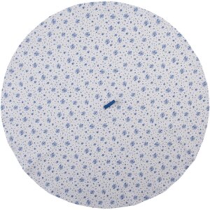 Clayre & Eef BRB48 Tea Towel Blanco Azul Ø 80...