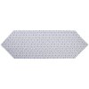 Clayre & Eef BRB65 Traves de Mesa Beige, Azul 50x160 cm