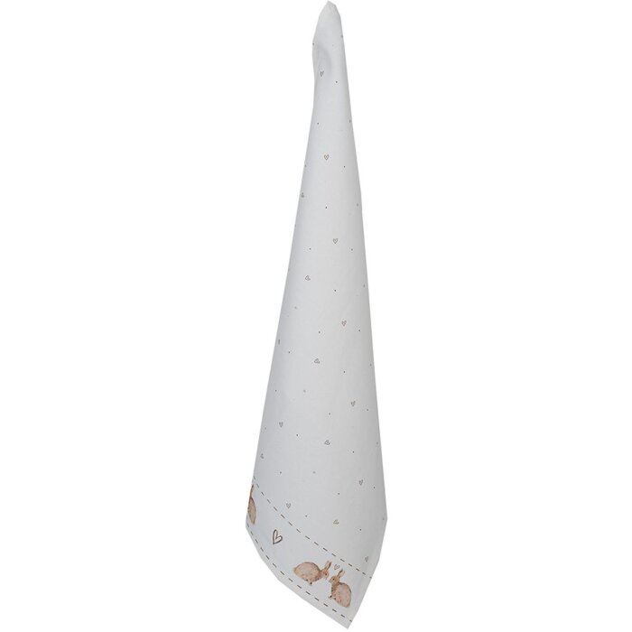 Clayre & Eef BSLC42-2 Paño de cocina Beige Marrón 50x70 cm