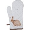 Clayre & Eef BSLC44K Manopla Horno Niño Beige Marrón 12x21 cm