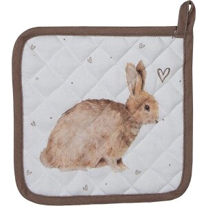 Clayre & Eef BSLC45K Potholder Niño Beige...