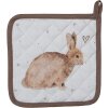 Clayre & Eef BSLC45K Potholder Niño Beige Marrón 16x16 cm