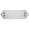 Clayre & Eef BSLC65 Traves de Mesa Beige Marrón 50x160 cm