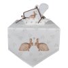 Clayre & Eef BSLC65 Traves de Mesa Beige Marrón 50x160 cm