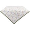 Clayre & Eef CFL01 Mantel Cuadrado Blanco 100x100 cm