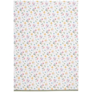 Clayre & Eef CFL42 Paño de cocina blanco 50x70 cm