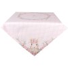 Clayre & Eef FEB01-1 Mantel Cuadrado Rosa 100x100 cm