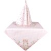 Clayre & Eef FEB01-1 Mantel Cuadrado Rosa 100x100 cm