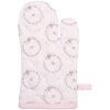 Clayre & Eef FEB44K Manopla Horno Niño Rosa 12x21 cm Algodón Conejito