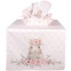 Clayre & Eef FEB44K Manopla Horno Niño Rosa 12x21 cm Algodón Conejito