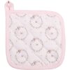 Clayre & Eef FEB45K Potholder Niño Rosa 16x16 cm