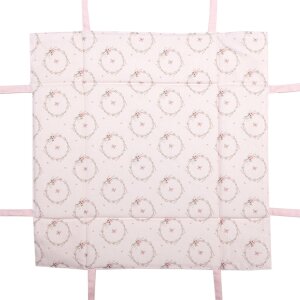 Clayre & Eef FEB47-1 Panera Floral Rosa 35x35x8cm