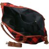 Juleeze JZBG0278 Bolso Señora Rojo Negro 56x35 cm