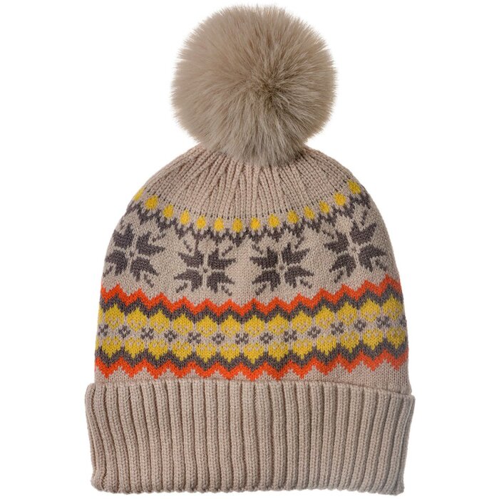Juleeze JZCA0022BE Gorro mujer beige 22x23 cm