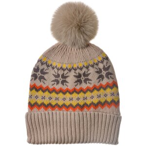 Juleeze JZCA0022BE Gorro mujer beige 22x23 cm