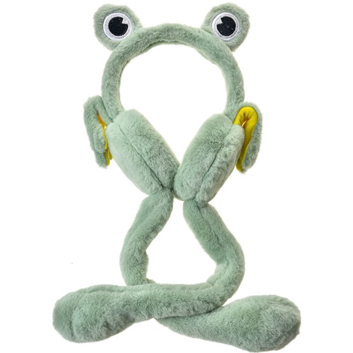Juleeze JZCEW0015 calentador de orejas para niños con orejas móviles verde