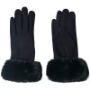 Juleeze JZGL0043Z Guantes de invierno Negro 8x24 cm