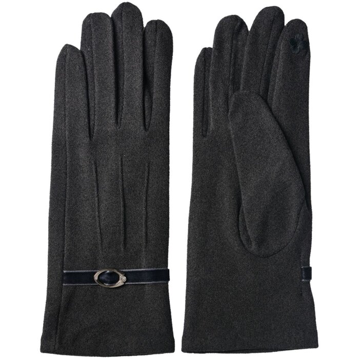 Juleeze JZGL0055 Guantes de invierno Gris 8x22 cm