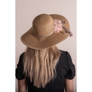 Juleeze JZHA0097CH sombrero de señora marrón