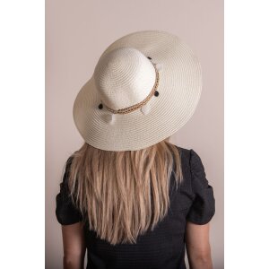 Juleeze JZHA0098W sombrero de mujer blanco