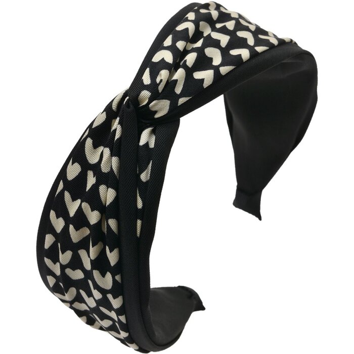 Juleeze JZHB0122Z Cinta para el pelo Señoras Negro Blanco