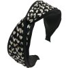 Juleeze JZHB0122Z Cinta para el pelo Señoras Negro Blanco
