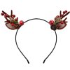 Juleeze JZHB0125 Cinta para el Pelo Señoras Rojo Negro