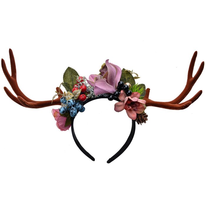 Juleeze JZHB0127 Diadema Señoras Marrón Negro