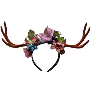 Juleeze JZHB0127 Diadema Señoras Marrón Negro