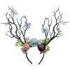Juleeze JZHB0130 Diadema Señoras Verde Marrón