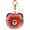 Juleeze JZKC0085 Llavero oso rojo, blanco
