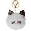 Juleeze JZKC0091 Llavero gato blanco