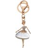 Juleeze JZKC0114 Llavero bailarina blanco