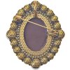 Juleeze JZPI0086 Broche camafeo marrón