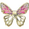 Juleeze JZPI0089 Broche mariposa rosa