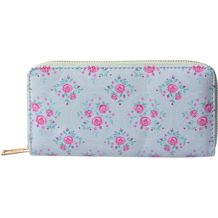 Juleeze JZPU0007-03 Billetero Verde, Rosa 10x19 cm