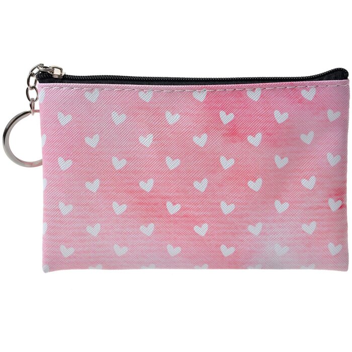 Juleeze JZPU0010-04 Billetero Rosa, Blanco 10x15 cm